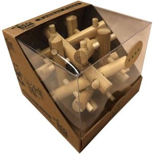 4 sterren Eco Bamboo Puzzle Sticks - Puzzel met 4 stukjes