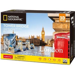 3D Puzzel - The Tower Bridge (120 stukjes)