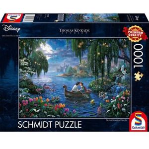 Schmidt Spiele Disney De kleine zeemeermin en prins Eric (1000 onderdelen)