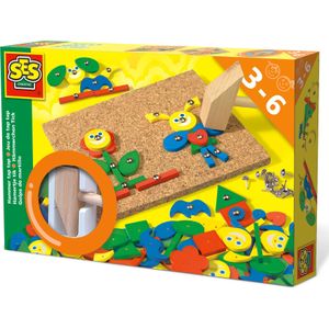 SES Hamertje Tik Fantasie - Gezelschapsspel voor kinderen van 3-6 jaar