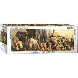 Noah's Ark - Haruo Takino Panorama Puzzel (1000 stukjes)