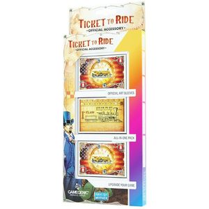 Sleeves Ticket To Ride US Art Sleeves (152 stuks)