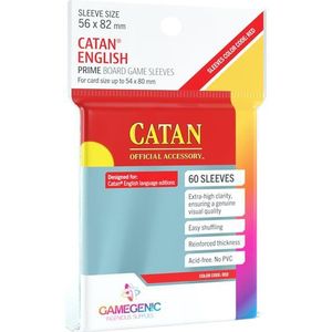 Sleeves Prime Catan-Sized 56x82mm (50 stuks)