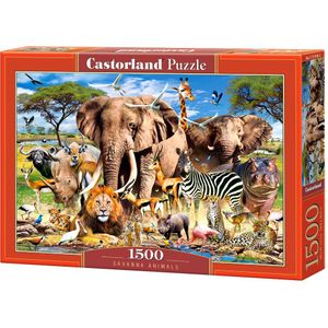 Savanna Animals Puzzel (1500 stukjes)