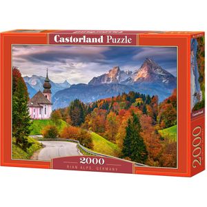 Autumn in Bavarian Alps, Germany Puzzel (2000 stukjes)