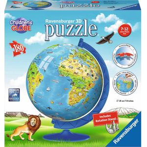 Ravensburger XXL 3D Puzzel Kinder Globe (180 Stukjes)