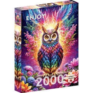 Neon Owl Puzzel (2000 stukjes)