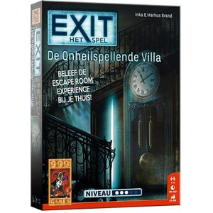 EXIT - De Onheilspellende Villa: Coöperatief Escape Room-spel voor 1-4 spelers vanaf 12 jaar