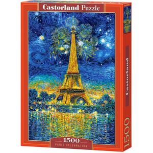 Castorland Legpuzzel Paris Celebration Blauw 1500 Stukjes
