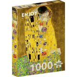 Gustav Klimt - Der Kuss Puzzel (1000 stukjes)