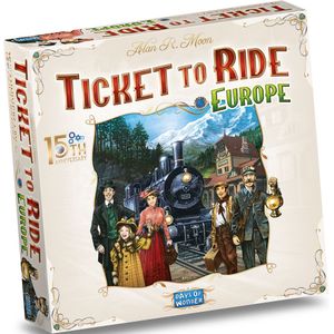 Ticket to Ride Europe 15th Anniversary (Engelse versie)