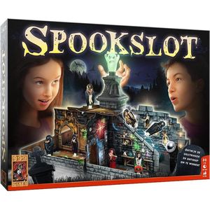 999 Games Spookslot - Bordspel voor kinderen vanaf 6 jaar - Ontsnap uit het 3D-kasteel met valstrikken - Geschikt voor 2-6 spelers