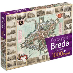 Cartografie Breda Puzzel (1000 stukjes)
