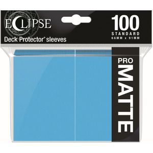 Standard Sleeves Matte Eclipse - Licht Blauw (100 stuks)