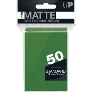 Sleeves Pro-Matte - Standaard Groen (66x91 mm)