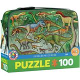 Dinosaur - Lunch Box Puzzel (100 stukjes)