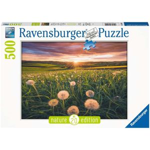 Puzzel Paardenbloemen Bij Zonsondergang (500 Stukjes) - Ravensburger Nature Edition