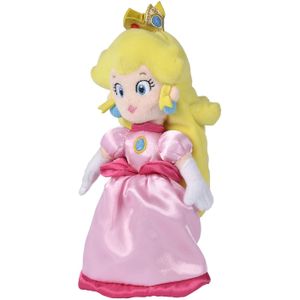 Super Mario - Princes Peach - 28 cm - Knuffel - Pluche - Nintendo - Prinses