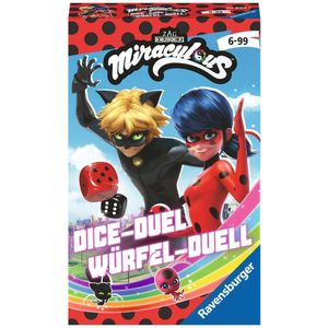 Miraculous Dobbel Duel - Dobbelspel | Ravensburger | Geschikt voor 2-4 spelers | Vanaf 6 jaar