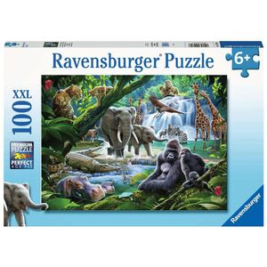 Jungle Dieren Puzzel (100 XXL stukjes)