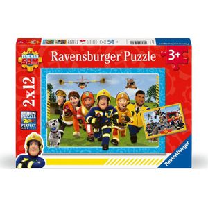 Brandweerman Sam Puzzel (2 x 12 stukjes)