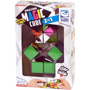 Kleurrijke Geometrische Puzzel (2-in-1) - 6 en 12 Stukjes