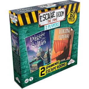 Identity Games Escape Room The Game - 2 Players: Ervaar de spanning van een echte Escape Room bij je thuis! Geschikt vanaf 16 jaar.