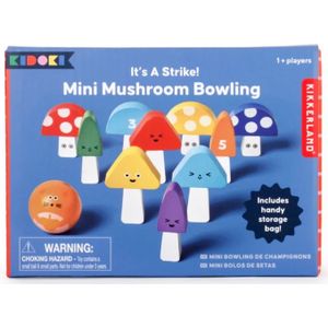 It's a Strike! - Mini Paddenstoelen Bowling