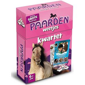 Identity Games Paardenweetjes Kwartet - Voor 2-4 spelers vanaf 6 jaar - Speelduur 15 minuten