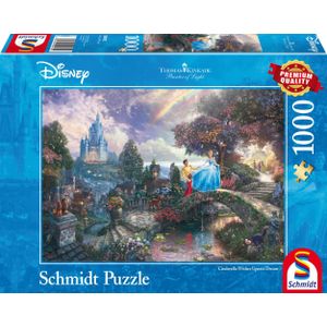 Schmidt Disney Princess - Cinderella/Assepoester Puzzel - 1000 stukjes