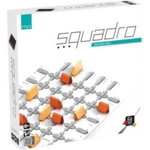 Gigamic Squadro Mini - Het elegante houten strategiespel voor 2 spelers
