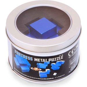 Eureka 3D Puzzle in a Can - Fortress Blauw (100 stukjes, level 2)