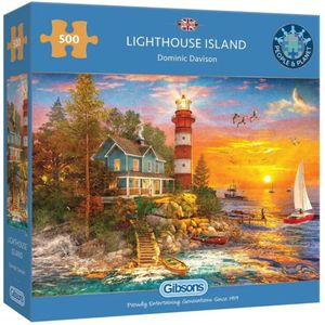 Lighthouse Island Puzzel (500 stukjes)