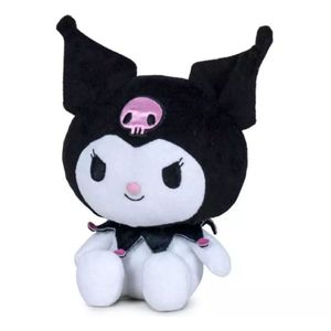 SANRIO - Kuromi - Pluche Speelgoed - 22 cm - Zwart/Roze - Soft