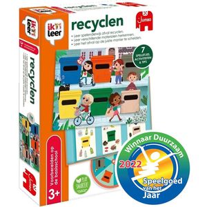 Jumbo Ik Leer Recyclen - Educatief spel voor kinderen vanaf 3 jaar - Leer spelenderwijs afval recyclen en materialen scheiden