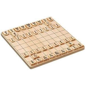 Shogi Japans schaak - Houten set 26x26x1,2 cm - Leeftijd vanaf 10 jaar - Voor 2 spelers - Speelduur ca. 60 minuten