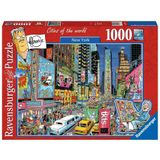 1000 Stukjes Puzzel Fleroux: New York City (Thema: Stadsleven)