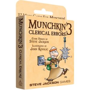 Munchkin Expansion 3 Clerical Errors