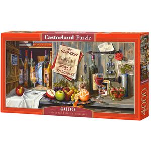 Castorland Vintage Red & Italian Treasures - 4000 stukjes