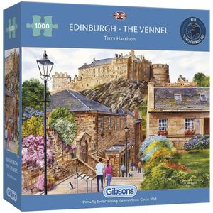 The Vennel Puzzel - 1000 stukjes (Edinburgh Thema)