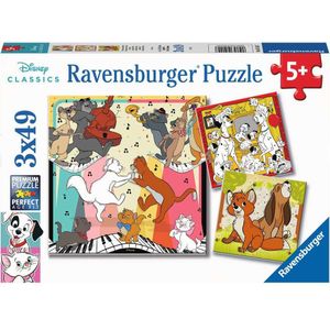 Disney Classics 3x49 Stukjes Puzzel (Ravensburger)