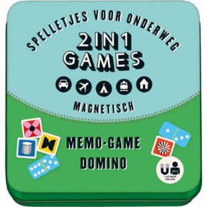 Magnetische 2 in 1 Games - Memo & Domino