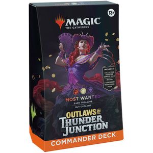 Magic The Gathering - Outlaws of Thunder Junction Commander Deck Most Wanted