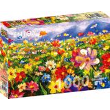 Colorful Flower Meadow Puzzel (1000 stukjes)