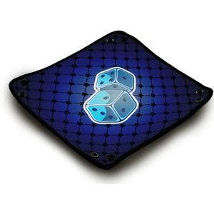 Dice Tray - Roller Blue