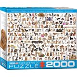 The World of Dogs Puzzel (2000 stukjes)