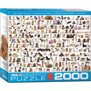 The World of Dogs Puzzel (2000 stukjes)