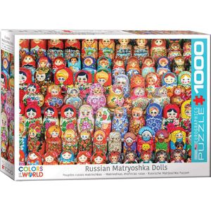 Russian Matryoshkas Dolls Puzzel (1000 stukjes)