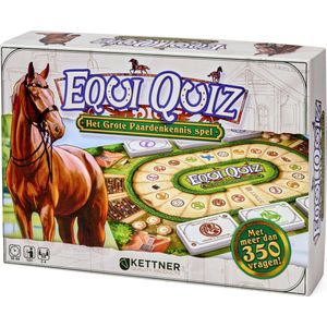 Equi Quiz - Het Grote Paardenkennis spel | Voor 2-4 spelers vanaf 12 jaar | Speelduur 30-60 minuten