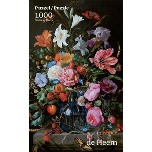 Vaas met Bloemen - Jan de Heem Puzzel (1000 stukjes)